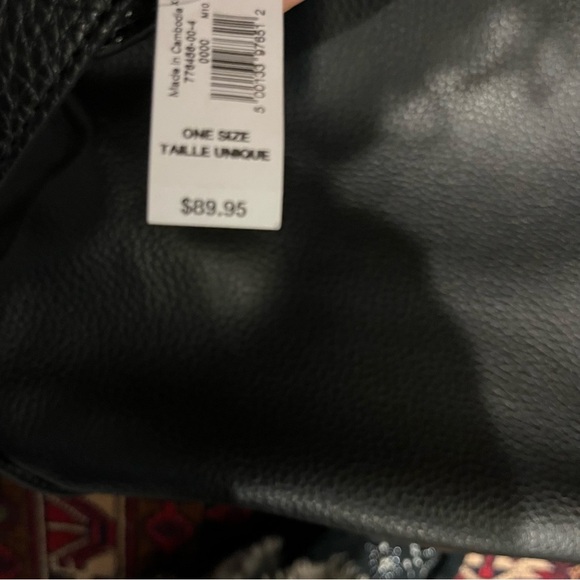 NWT Large Gap Vegan Leather Slouchy 2-Way Bag - Picture 4 of 7